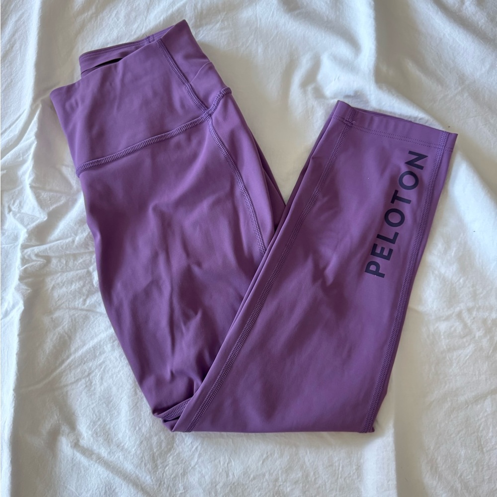 Peloton Purple Leggings